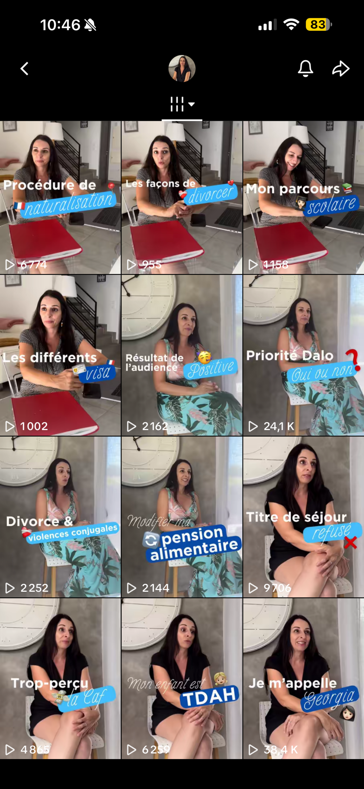 Contenus et communication pour une avocate